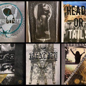 EXPRESS Mens Graphic T Shirt Lot Girl Theme Size L XL